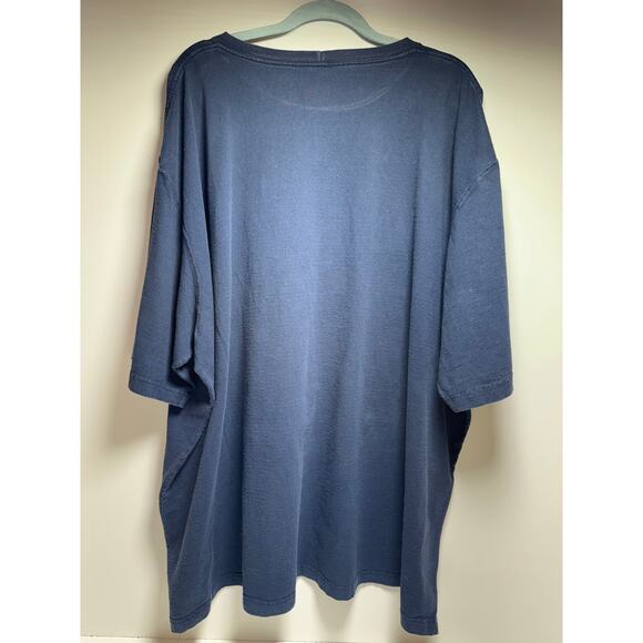 Carhartt Men’s Original Fit Pocket T- Shirt Sz 4XL Navy Blue Work Tee Outdoor - Picture 4 of 8